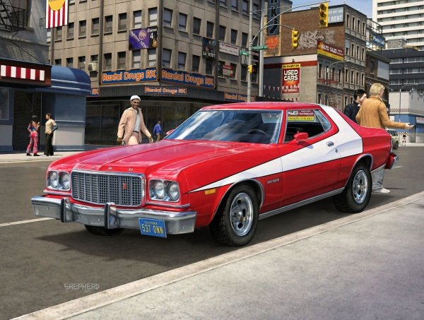 Revell 07038 76 Ford Torino (1:25)