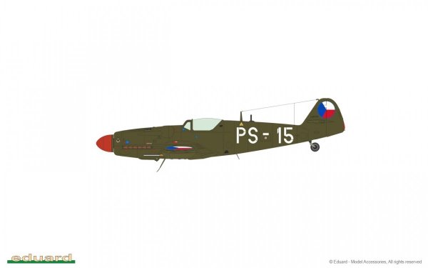 Eduard 7471 Avia S-199 bubble canopy 1/72