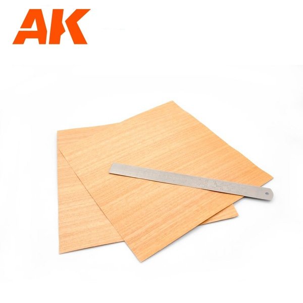 AK Interactive AK8233 WOODEN SHEETS (A4)