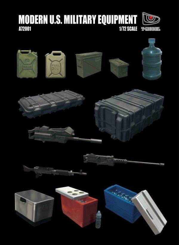 T-Model A72001 Modern U.S. Military Equipment 1/72