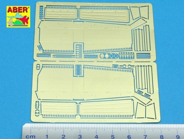 Aber 35A083 Stowage boxes for M 8/20 (1:35)