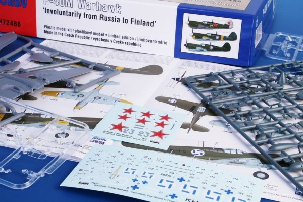 Special Hobby 72486 P-40M Warhawk 'Involuntarily From Russia To Finland' 1/72