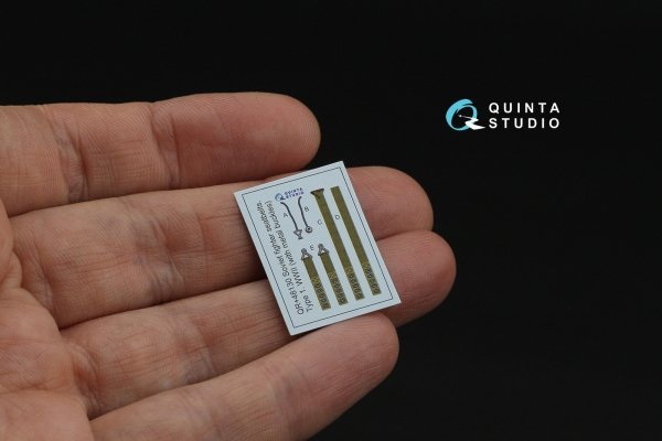 Quinta Studio QR+48130 WWII Red Army AF Seatbelts Type 1 (with metal buckles) (All kits) 1/48