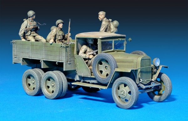 MiniArt 35173 GAZ-AAA Mod. 1941. SOVIET CARGO TRUCK (1:35)