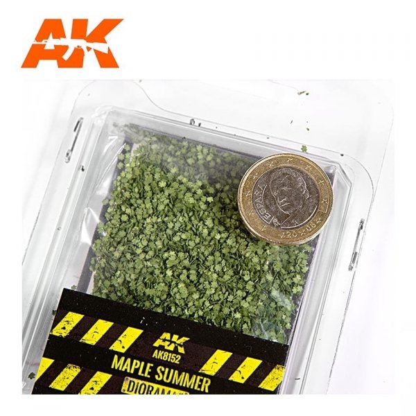 AK Interactive AK8152 MAPLE SUMMER LEAVES 28MM  1/72