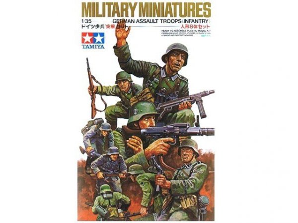 Tamiya 35030 German Assault Troops (1:35)