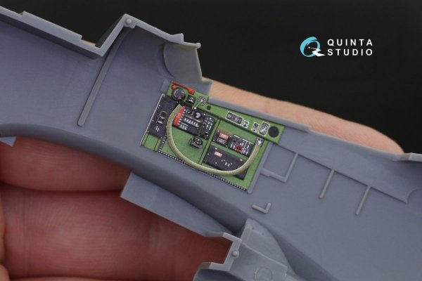 Quinta Studio QD48253 P-51D 3D-Printed &amp; coloured Interior on decal paper ( Tamiya ) 1/48