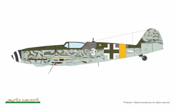 Eduard 70164 Bf 109G-10 WNF/ Diana ProfiPACK Edition 1/72
