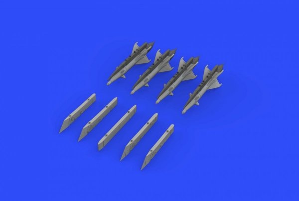 Eduard 672192 RS-2US missiles w/ pylons for MiG-21 EDUARD 1/72