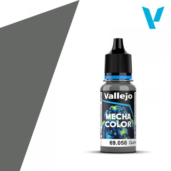Vallejo 69058 Gunmetal - Mecha Color 18ml