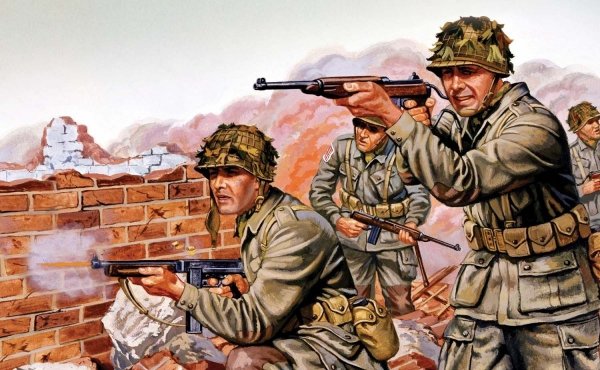 Airfix 00751V WWII U.S. Paratroops 1/76