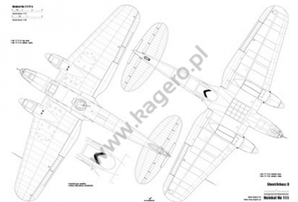 Kagero 7056 Heinkel He 111 EN/PL