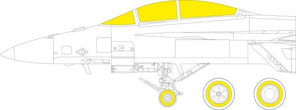 Eduard JX283 F/ A-18F TFace REVELL 1/32