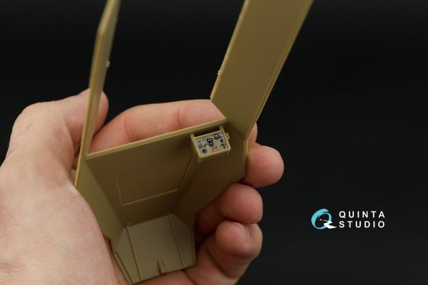 Quinta Studio QD35050 SD.KFZ.251 Family 3D-Printed &amp; coloured Interior on decal paper ( Tamiya ) 1/35