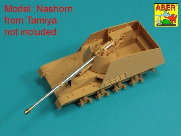 Aber 48L-44 German 88mm Pak 43/1 L/71 barrel for Sd.Kfz.164 &quot;Nashorn&quot; / Lufa Pak 43/1 L/71 88mm do Sd.Kfz.164 &quot;Nashorn&quot; 1/48