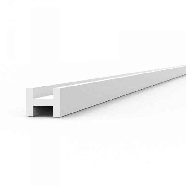 AK Interactive AK6563 BEAMS I SHAPE 1.50 x 1.20 x 350mm – STYRENE – (4 units)