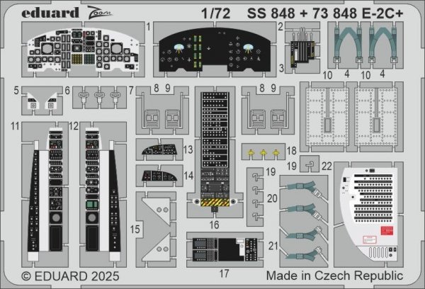 Eduard SS848 E-2C+ Heller 1/72