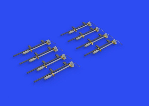Eduard 648641 RP-3 60lb rockets for Tempest Mk.II EDUARD/SPECIAL HOBBY 1/48