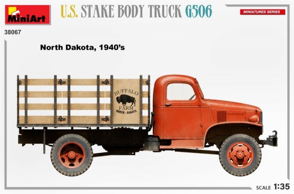 MiniArt 38067 U.S. STAKE BODY TRUCK G506 1/35