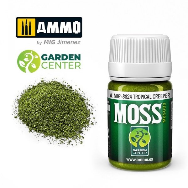 AMMO of Mig Jimenez 8824 Tropical Creeper MOSS 35ml