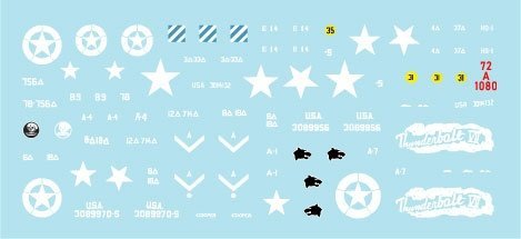 Star Decals 72-A1080 US Armor Mix # 1. US M4A3E8 'Easy Eight' tanks in NV Europe 1944-45 1/72