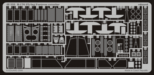 Eduard 48533 B-17G exterior 1/48  (MONOGRAM, REVELL)