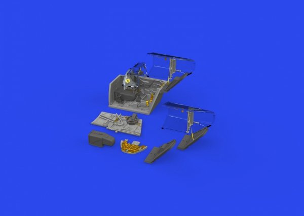 Eduard 648953 Bf 109G-6/ AS cockpit PRINT EDUARD 1/48