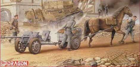 Dragon 6079 Horse Drawn 2,8 cm sPzB41 AT Gun (1:35)