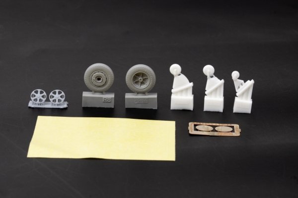 Eduard 6481090 F4F-4 wheels late ACADEMY 1/48