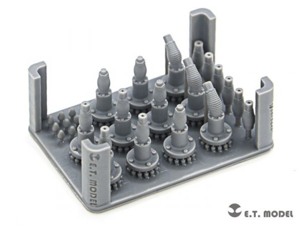 E.T. Model P35-201 Modern US ARMY Vehicle Antenna Mast Base (3D Printed) 1/35