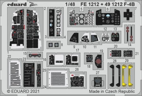Eduard 491212 F-4B TAMIYA 1/48