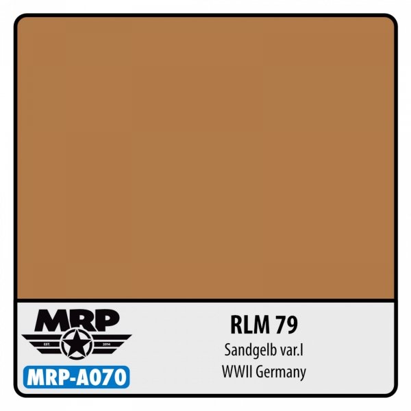 Mr. Paint MRP-A070 RLM 79 Sandgelb (variant 1) - aqua colors - 17ml