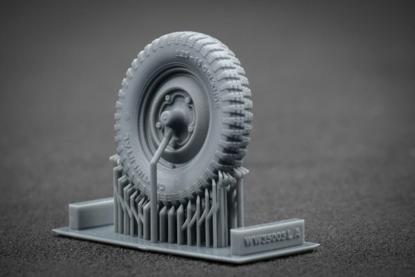 ScaleX WW 35003 Kubelwagen type 82 Ordinary wheel set (for Meng, Tamiya) 1/35