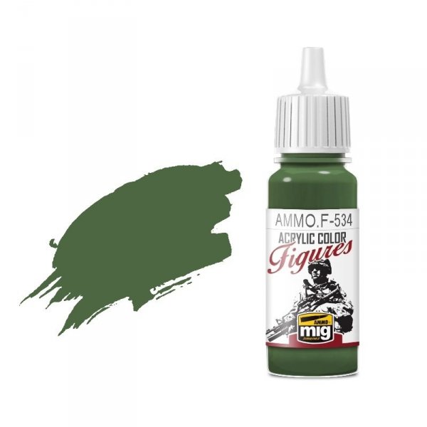 AMMO of Mig Jimenez F534 Olive Green 17ml