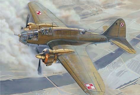 Mirage Hobby 481301 Łoś PZL 37A bomber (1:48)