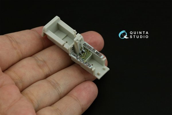 Quinta Studio QD72136 Mitsubishi F-1 3D-Printed &amp; coloured Interior on decal paper (Hasegawa) 1/72