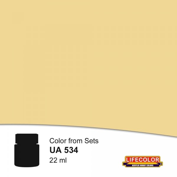 Lifecolor UA534 Italian Air Force Desert Storm Sand FS 33448 22ml