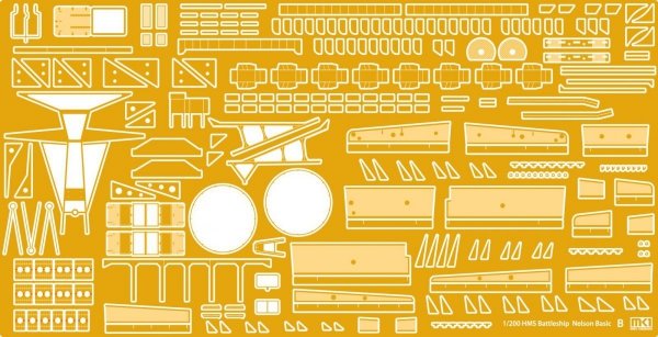 MK1 Design MD-20014 HMS Rodney Value Pack 1/200