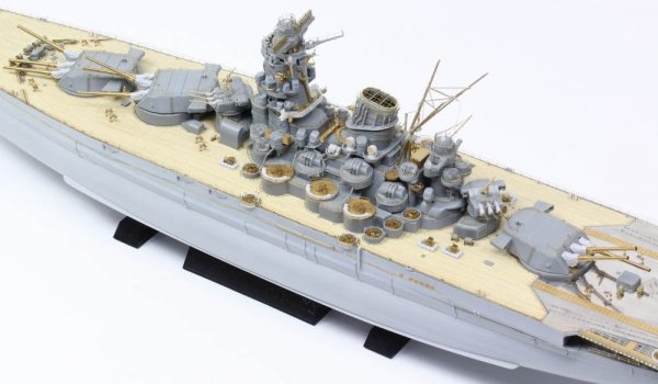 Pontos 37025FB IJN Musashi 1944 Detail up set Advanced Coal Black deck (1:350)