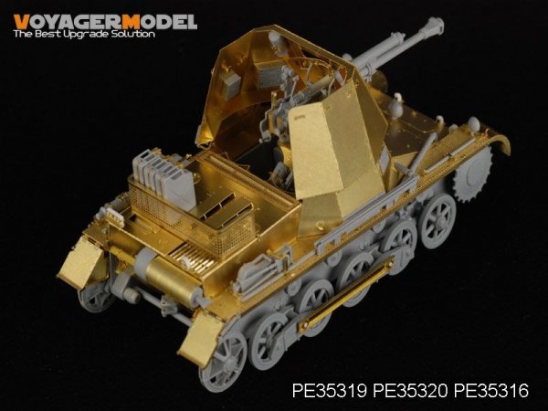 Voyager Model PE35319 WWII German 47mm PaK(t) Panzerjager I Basic For DRAGON 6230 1/35