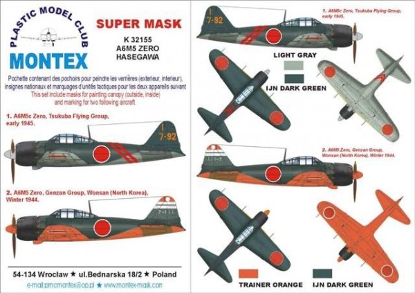 Montex K32155 A6M5 Zero 1/32