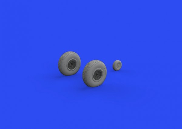 Eduard 6481027 B-17F wheels rhomboid tread EDUARD 1/48