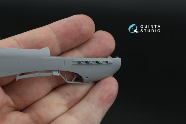 Quinta Studio QT48143 Yak-7B/Yak-9D Ratchet and late Exhaust (Zvezda) 1/48