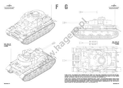 Kagero 7025 Sd.Kfz. 161 Panzer IV Ausf. H/J EN/PL