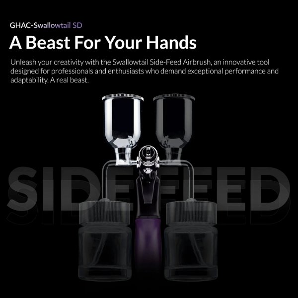 Gaahleri 43011 Ace Series GHAC-Swallowtail SD 0,28 &amp; 0,5 mm Airbrush