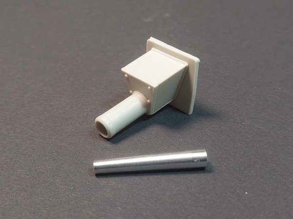 Panzer Art GB35-125 StuH III welded mantlet with StuG42 howitzer 1/35