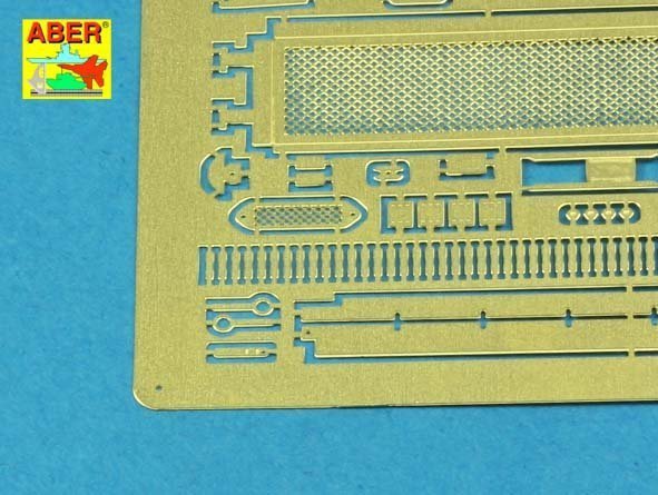 Aber 35G32 Grilles for Russian Tank T-55AM also for T-55AMV (1:35)