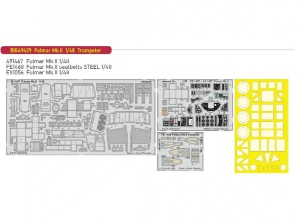 Eduard BIG49429 Fulmar Mk.II TRUMPETER 1/48