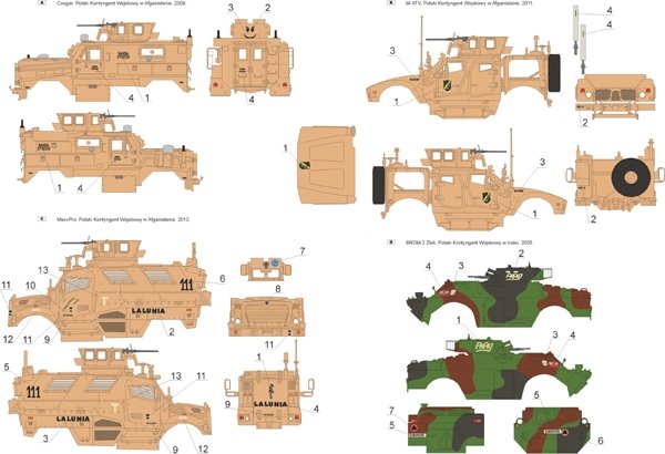 Toro 35D50 Pojazdy Wojsko Polskie w misjach zagranicznych cz. 2 1/35