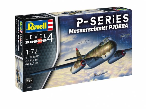 Revell 03774 Messerschmitt P.1099 A (P-Series) 1/72
